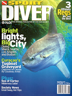 Cover of Sport Diver Magazine Cover of Sport Diver Magazine