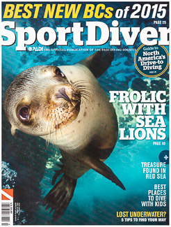 Cover of Sport Diver Magazine Cover of Sport Diver Magazine